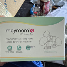 Maymom Breast Pump Parts BPA Free, Green/White, Model/MPN 202511