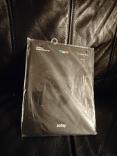 Sofsy Sheer Logo Thigh High Stockings 15 Denier Made In Italy Chocolate 2-S