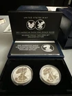 American Eagle 2021 One Ounce Silver Reverse Proof Two-Coin Set Designer Edition