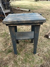 Antique Folk Art Early American Outdoor Side ...