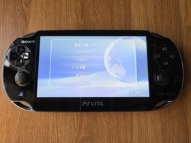 PlayStation PS VITA Console Wi-Fi Model Crystal Black PCH-1000 ZA01 US SELLER