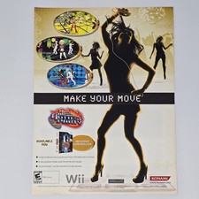 Pubblicità/poster stampa Dance Dance Revolution Hottest Party Wii Your Move
