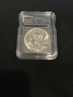 1987 SILVER EAGLE FIRST DELIVERY ICG MS70 SILVER LABEL