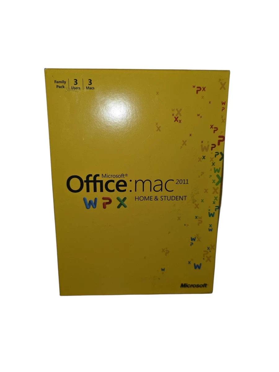 Microsoft Office For Mac 2011 for sale - eBay