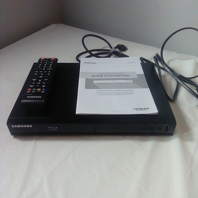Samsung BD-J4500R HD 1080P Blu-ray & DVD Player with Remote Like New 