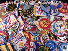 1970's Boy Scouts of Americas BSA Vintage 130+ Patch Lot (JS)