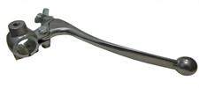 Right Hand Brake Lever with Mirror Mount Polished Aluminum  7/8'' Handlebar