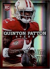2013 Absolute Spectrum Black #175B Quinton Patton 49ers Rookie 48/49 - NM-MT