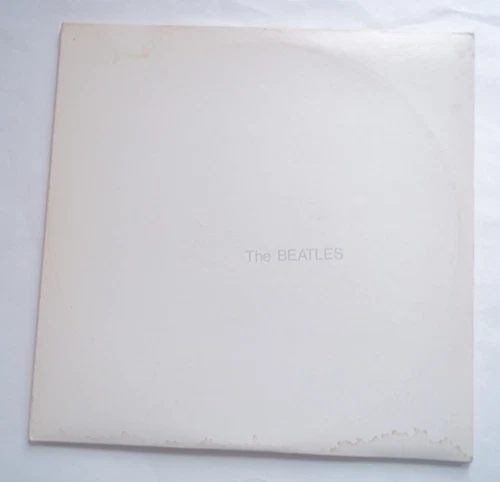 2 LP - THE BEATLES - White Album 33 1/3 RPM 12" Record Original POSTER & PHOTOS