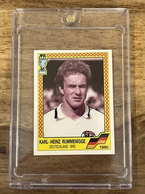 KARL HEINZ RUMMENIGGE 🇩🇪 EM EURO 1988 88 PANINI BAYERN ORIGINAL BACK - Bild 1 von 2