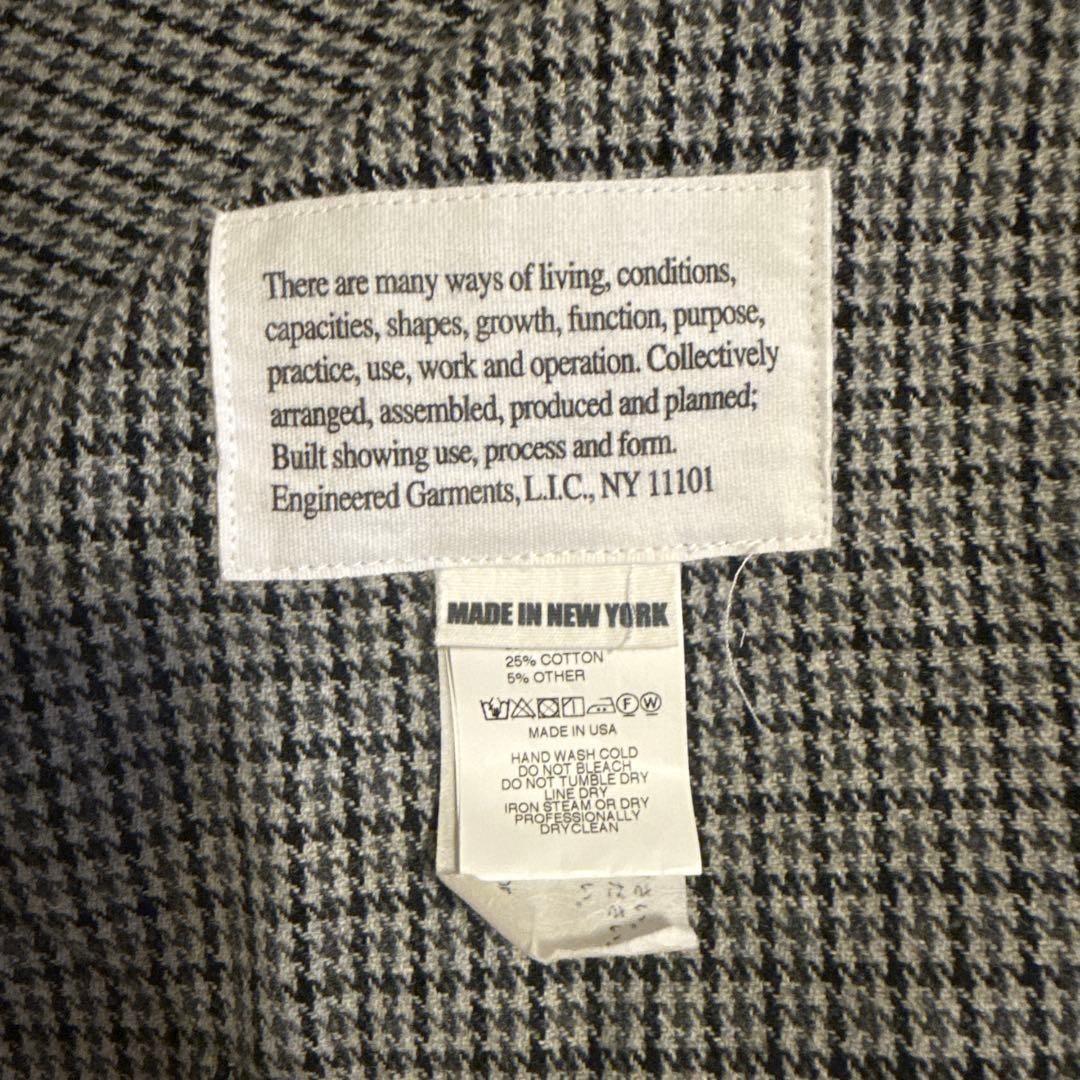 Engineered Garments Check Pattern Button Jacket - image 4