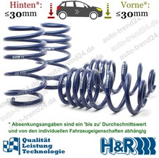 H&R Tieferlegungsfedern 20-25mm u.a.: Audi TT 8J3, Bj. 2006-2014