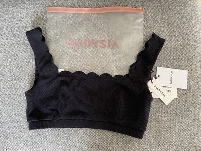 * MARYSIA * Palm Springs Bikini Top XS schwarz NEU!