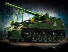 WW2 M40 GMC 155 mm Gun Motor Carriage NEU 703 Teile tolles Modell