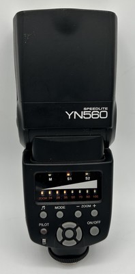 Yongnuo Speedlite YN560 Mount Camera Flack Black Tested Works