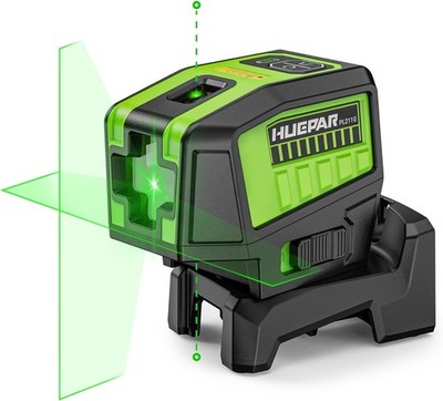 2 Point and Cross Line Self Leveling Laser Alignment Tool with Plus Mode (98-165