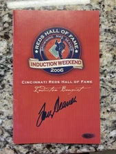 Tom Seaver 2006 Cincinnati Reds Hall of Fame Autograph Program COA