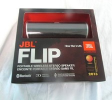 JBL FLIP JBLFLIPBLKAM WIRELESS BLUETOOTH SPEAKER (BLACK), NIB