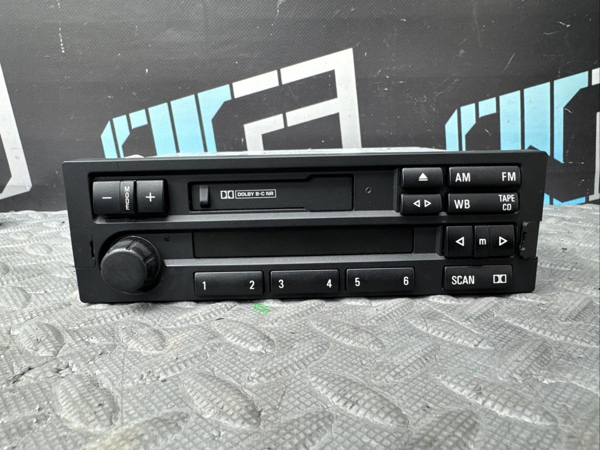 OEM 1996-2002 BMW Z3 E36 RADIO RECEIVER CASSETTE PLAYER HEAD UNIT