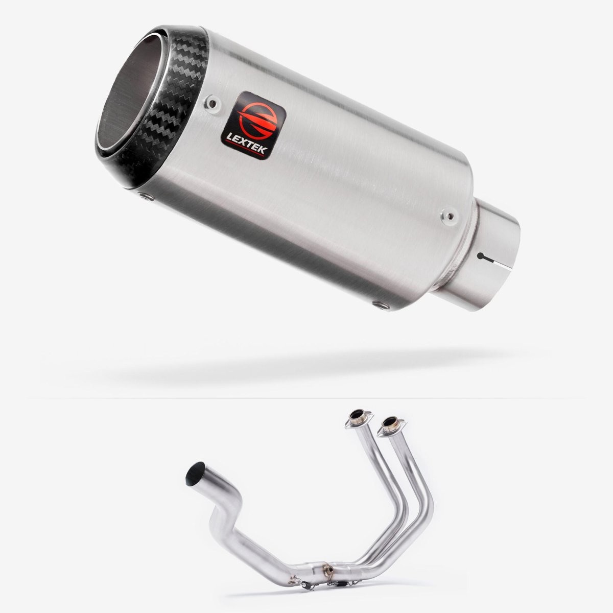 Lextek Stainless Steel CP1 Matt 150mm Exhaust System for Yamaha YZF-R7 (21-24)