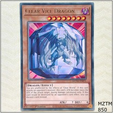 Clear Vice Dragon - MZTM-EN071 - Rare 1st Edition Yugioh