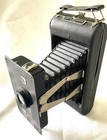 KODAK JIFFY Art Deco Black Enamel & Chrome Vintage Folding Camera — photo 9