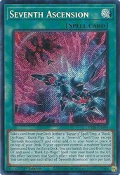 Seventh Ascension RA04-EN098 Super Rare Quarter Century Stampede
