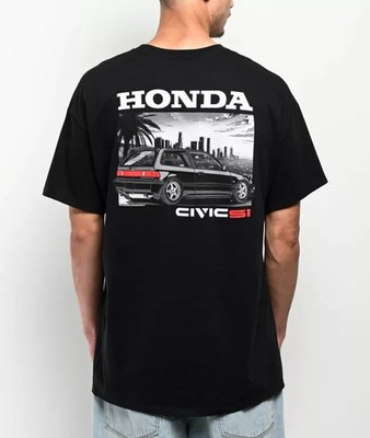 Honda 1990 Civic EF Black T-Shirt