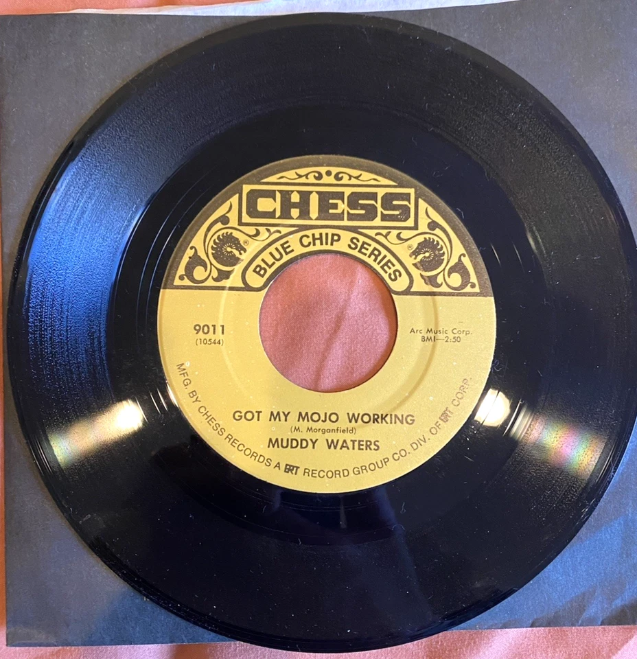MUDDY WATERS - GOT MY MOJO WORKING / TIGER IN YOUR TANK 7" RECORD 45 RPM EX+ - Imagem 2 de 4