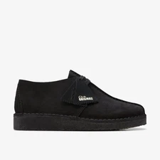 [26178476] MENS CLARKS DESERT TREK 'BLACK SUEDE'
