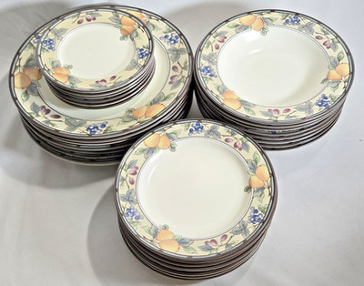 Mikasa Intaglio CAC29 Garden Harvest Dinnerware Plates & Bowls *PICK LOTS* - EUC
