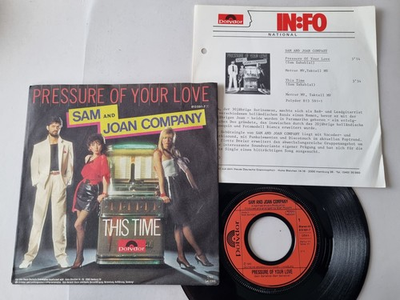 #ad Sam And Joan Company Pressure Of Your Love 7#x27;#x27; Vinyl Germany PROMO FACTS $21.99