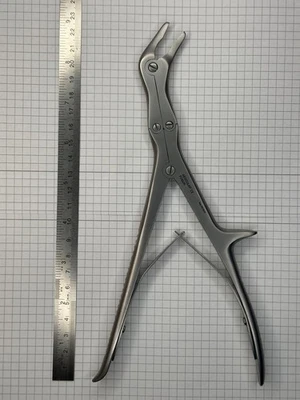AESCULAP FO522R HOHLMEISSELZANGE ECHLIN Rongeur seitwärts Maul:11x2,5mm 230mm - Bild 1 von 4