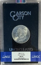 1882-CC GSA NGC MS64 Morgan Silver Dollar