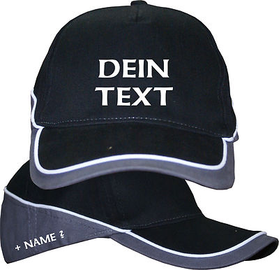Auto Club Car Racing Autoclub Logo Basecap Baseball Cap Kappe Mütze Wunschtext
