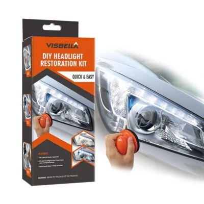 Lucidante trattamento fai da te kit riparazione fari headlight lamp cleaning