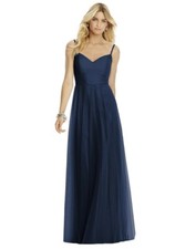 After Six formal prom dance Bridesmaid Dress 6766 tulle full length size 10