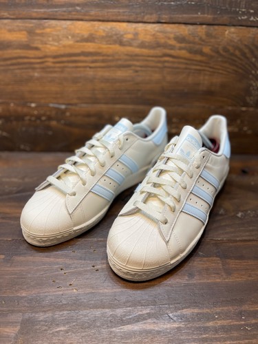 Adidas Superstar 82 GZ4836 Cloud White/Sky Tint/Off White Mens Sneakers - Picture 3 of 8