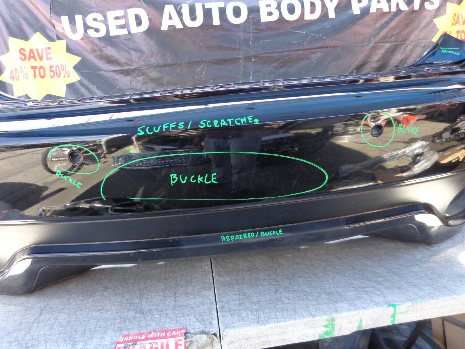 2008 2009 2010 2011 2012 2013 Maserati Gran Tursimo Rear Bumper OEM