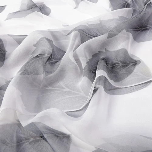 Women's Long Chiffon Scarf Elegant Lightweight Sun Protection Pashmina Shawl - Picture 15 of 50