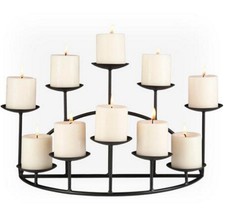 10 Candle Metal Candelabra Black 1 For Sale Online Ebay