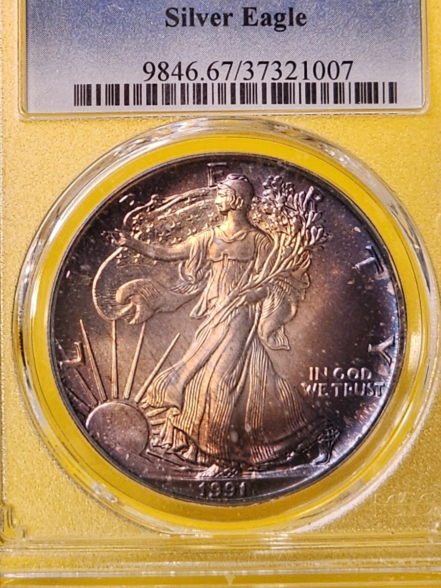 American Eagle PCGS 1991 Silver Bullion Coins for sale | eBay