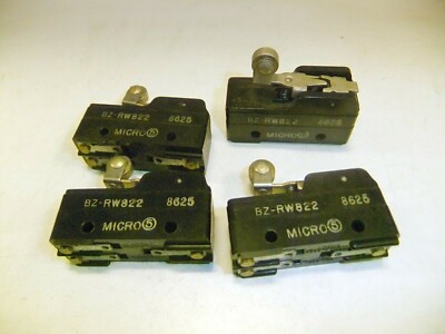 4 Microswitch Basic Switch BZ-RW822