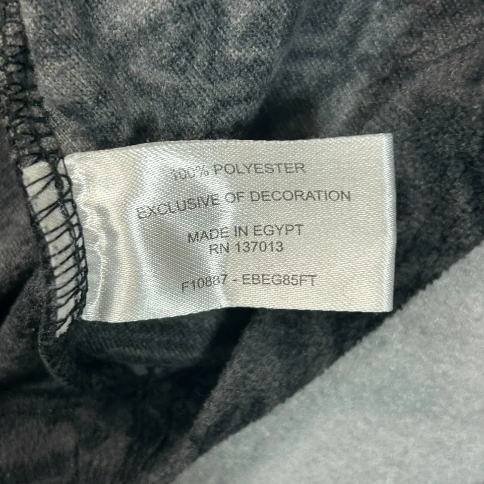 Eddie Bauer Mujer 1/4 Cremallera Poliéster Vellón Cuello Alto Ligero Negro Gris Foto 4 de 4