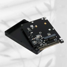 mSATA to 2.5" IDE HDD SSD 44Pin PCI-E to PATA Adapter Card Converter with Case