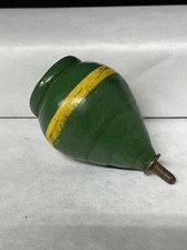 Spining Toy Top Green With Yellow Stripe, John Deere Green Yellow
