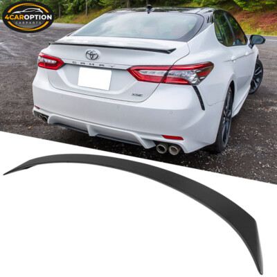 Fits 18-24 Toyota Camry OE Style Flush Mount Rear Trunk Spoiler Wing Lip