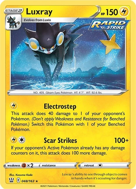 Luxray 048/163 Swsh05: Battle Styles
