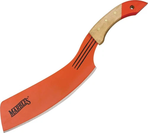 Marbles Parang Machete Orange Carbon Steel & Natural Wood Outdoor 20" PAR20