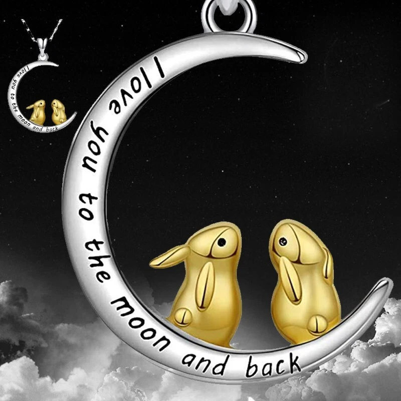 Regalos de Cumpleaños para Niñas, Regalos Especiales Hija de Mamá Papá Cadena Plata Foto 2 de 4